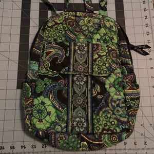 Vera Bradley Blue Rasphody Small Backpack